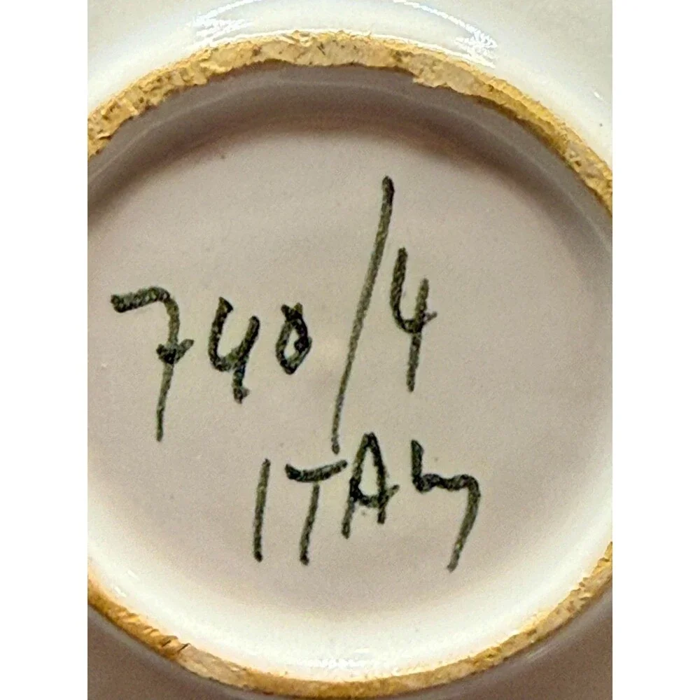Fratelli‎ Fanciullacci Pottery Ceramic Candy/Nut Bowl Dish Italy